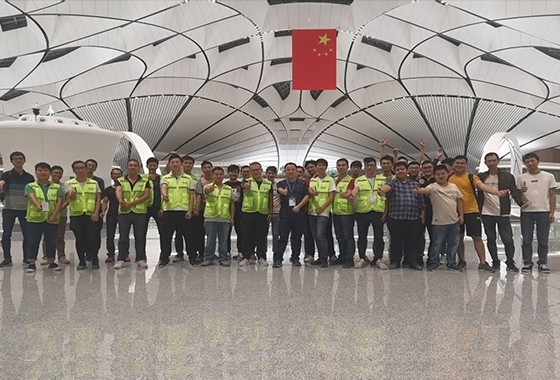 参加大兴机场建设，，，，，，留下美好人生痕迹 ——来自一位15年888官网人的心声